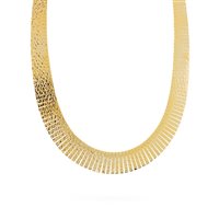 Halskette Etrusca Dame in  Metall-Legierung WSET00926.YG